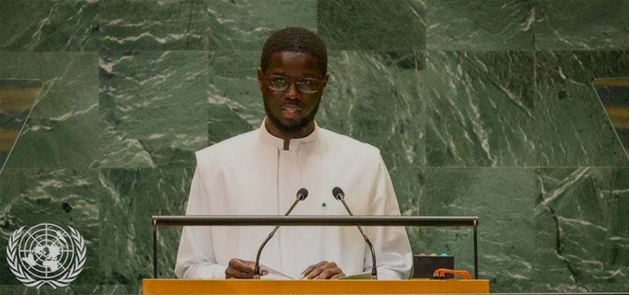 DÉBAT GÉNÉRAL DE LA 80ème SESSION DE L'ASSEMBLÉE DES NATIONS UNIES : DÉCLARATION DU PRÉSIDENT DE LA RÉPUBLIQUE DU SÉNÉGAL